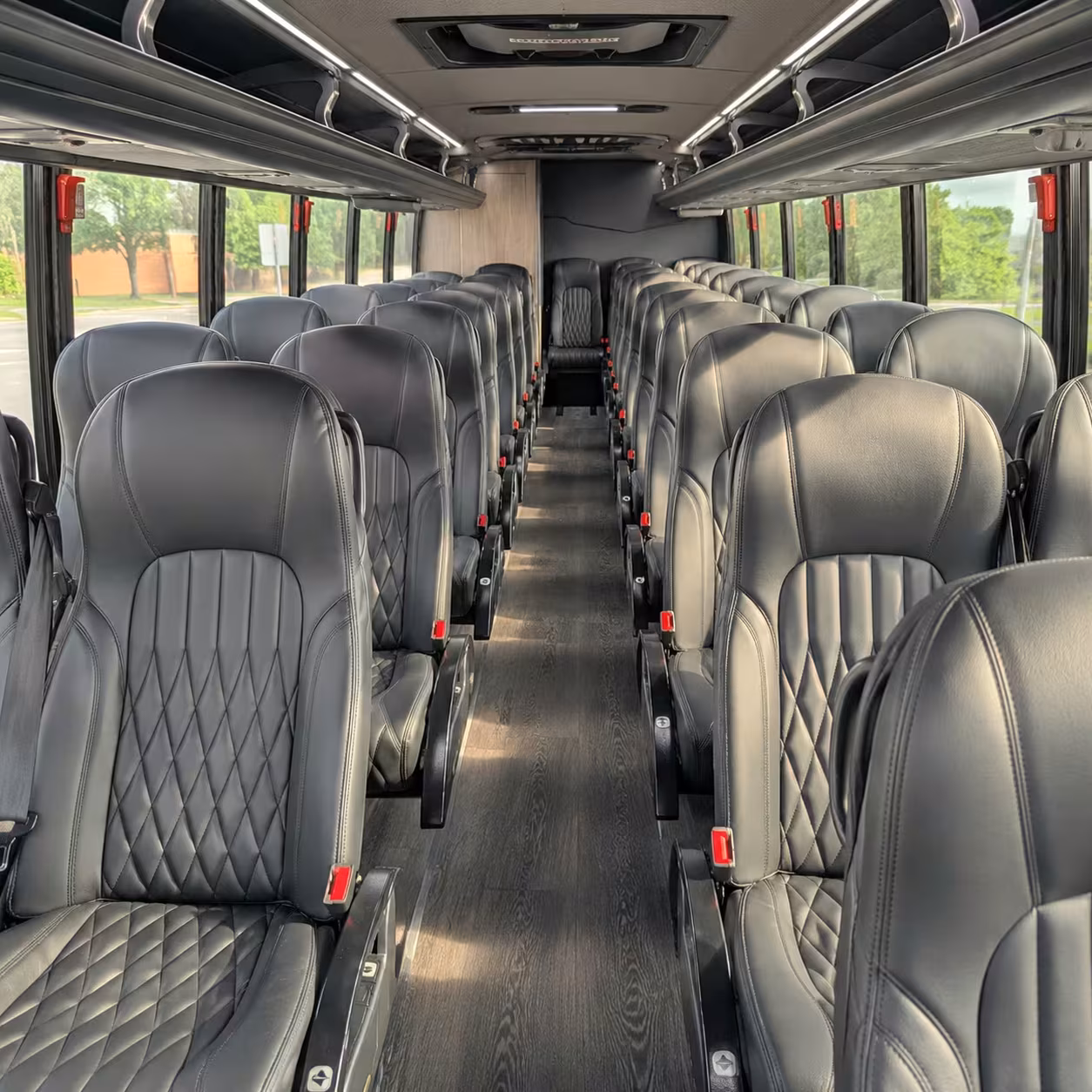 25 passenger minibus inside