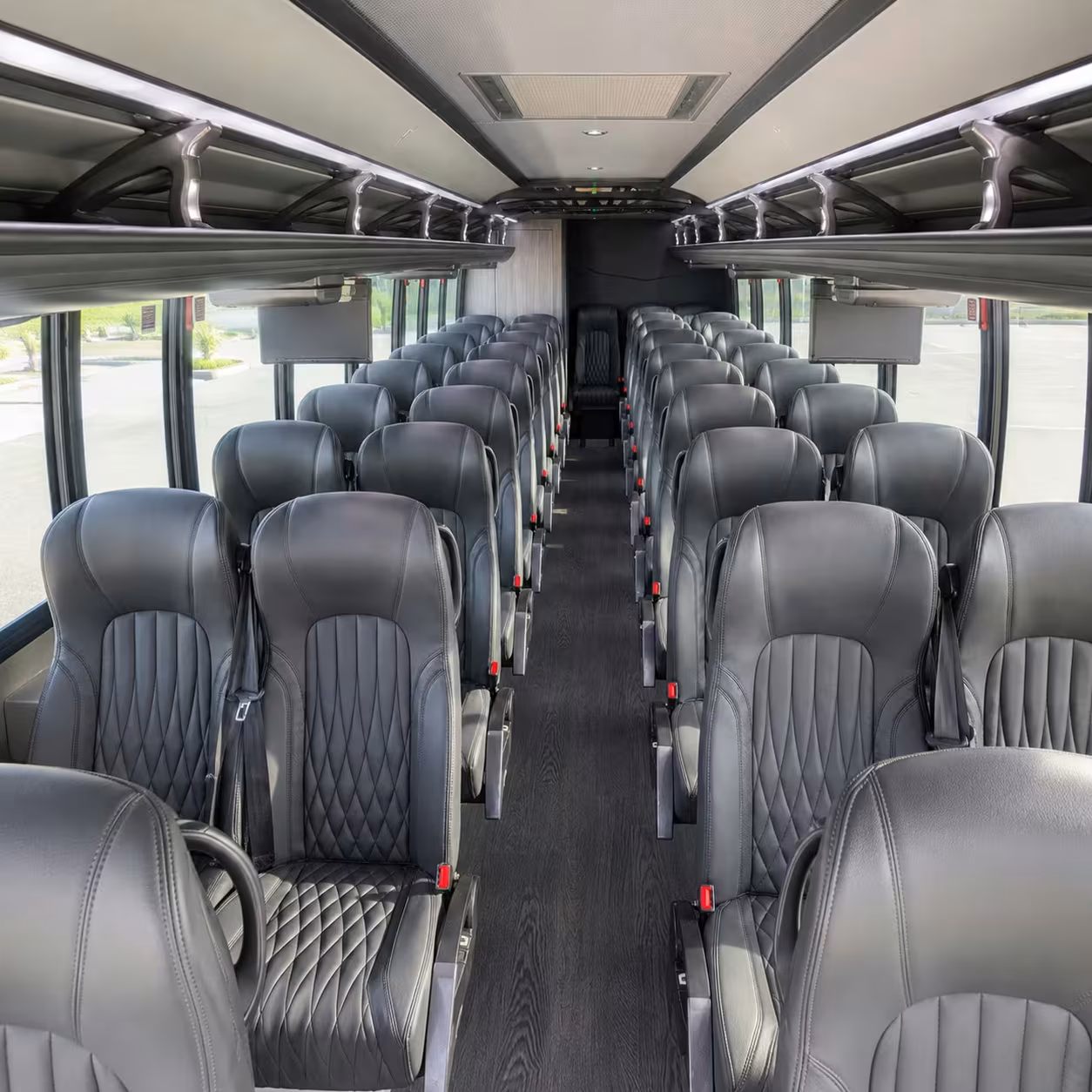 30 passenger minibus interior