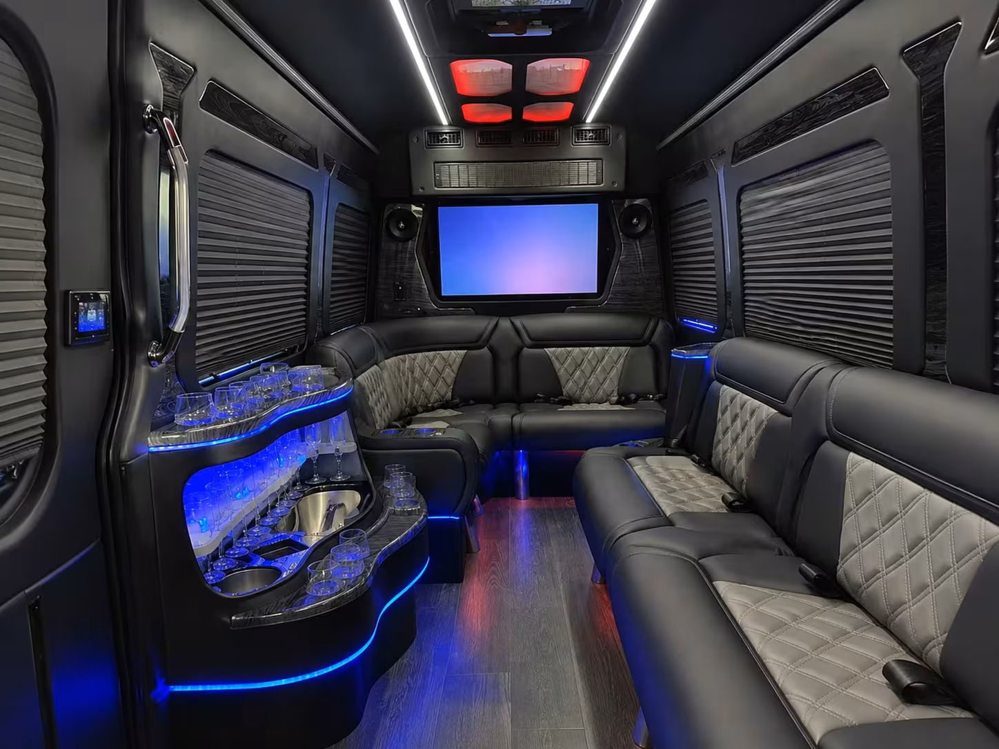 pre prom and post prom shuttle buses in the santa maria valley