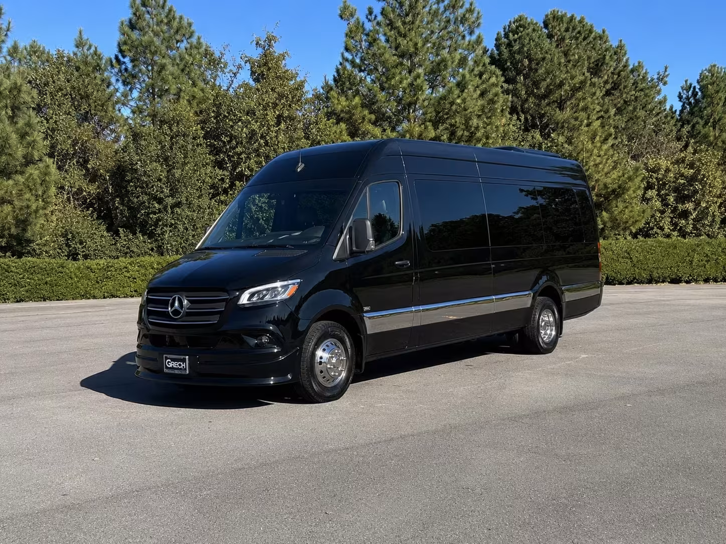 sprinter van with driver
